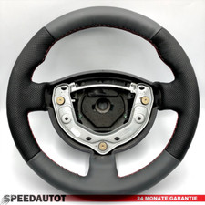 Leder Tuning Lenkrad Mercedes W168 A-Klasse New Leather Lenkrad schwarz-grau