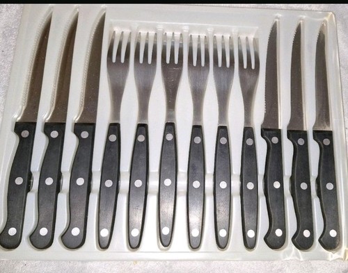 Amc steakmesser und gabel set - amc,