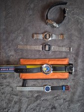 Casio 31QR-11 und 3298 A168 Vintage Uhr. Timeforce 8735 Citizen Promaster + 