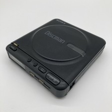 Sony Discman D-20 CD Player Compact Disc Retro Vintage Teildefekt LESEN Schwarz