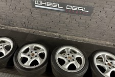 Porsche 911 993 996 Felgen 7,5+10x 18 Rim Set Turbo 1  Look Hohlspeichen Hollow