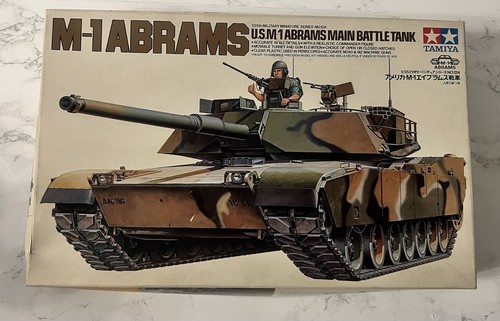 Tamiya abrams 35 - 1:35, vintage
