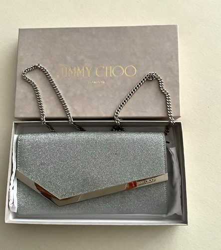 Jimmy choo silber glitzer - silber,