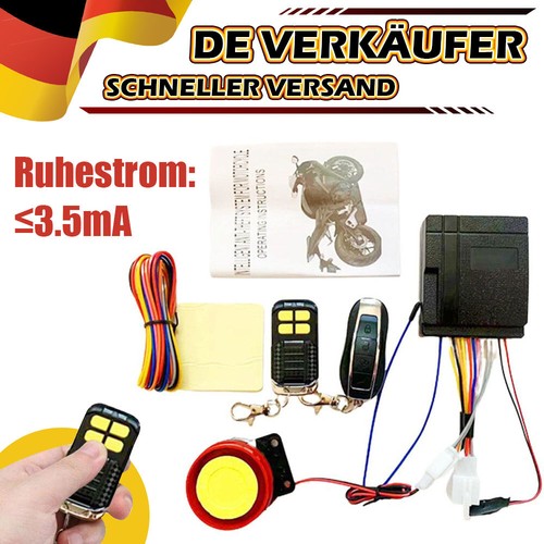 Motorrad alarmanlage mit - motorrad,