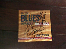 Eric Steckel - Early Pickin' [CD Album]Signiert Signed Autogramm Blues Cardboard