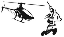 Renn! (T-Rex 550) Aufkleber