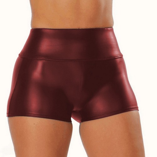 Damen leder shorts - leder, kunst