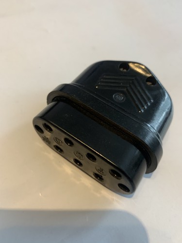 Ddr stecker bakelit - stecker, steckdose