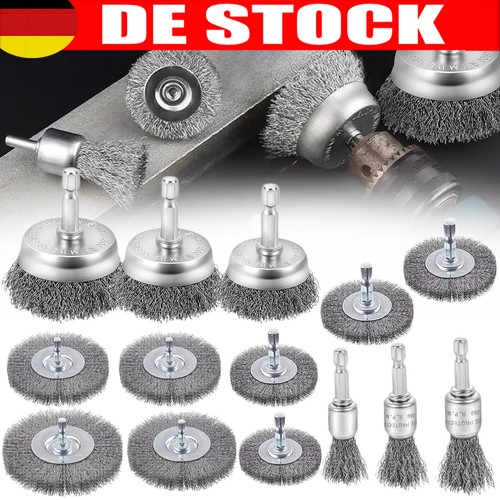 Drahtbürste set teilig - set, 14-teilig