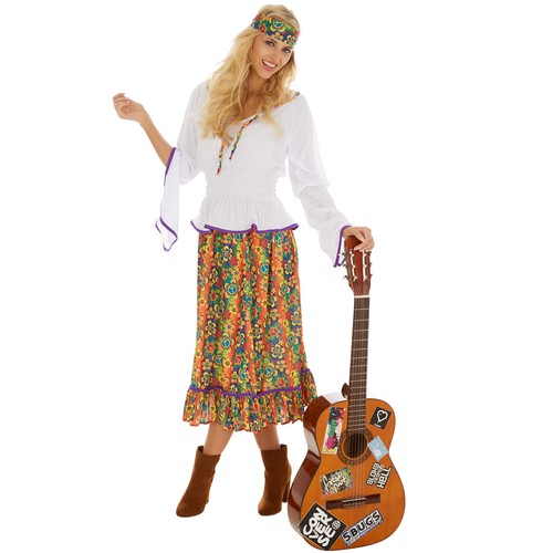 Disco hippie kostüm frauen - kostüm,