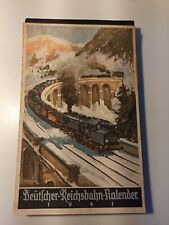  Orginal Deutscher Reichsbahn Kalender 1941 inkl exklusiver Aufbewahrungsbox !