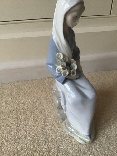 Lladro porzellan mädchen mit - mädchen,