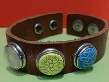 Noosa Amsterdam Armband ohne Chunks braun S Lederarmband  -