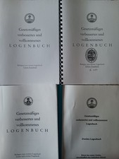 Freimaurerei - 4 Hefte Ritualbeschreibungen - Johannislogen