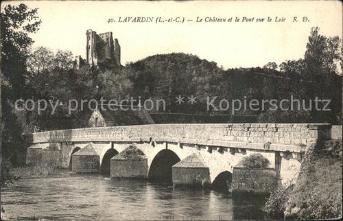 Lavardin loir cher - loir-et-cher, chateau