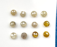 0,40 Ct Rund Form Rose Cut