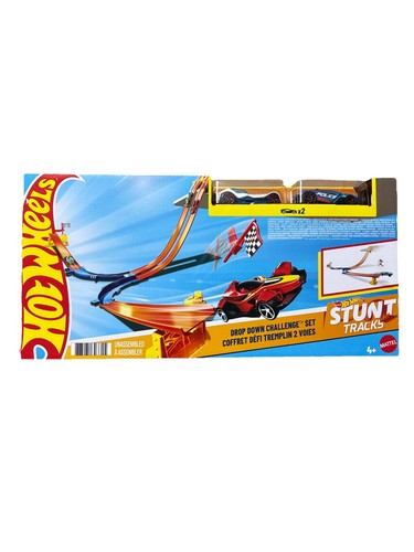 Hot wheels stunt tracks - hot, drop