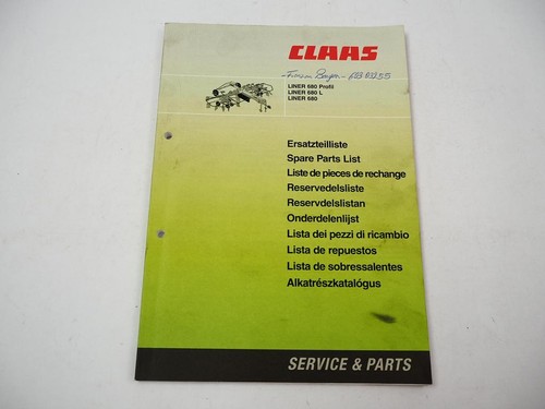 Claas liner 680 profil - claas,