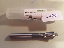 1x Flachsenker 11x5 x gebraucht, wie neu ; HSS, für M6, Wodex