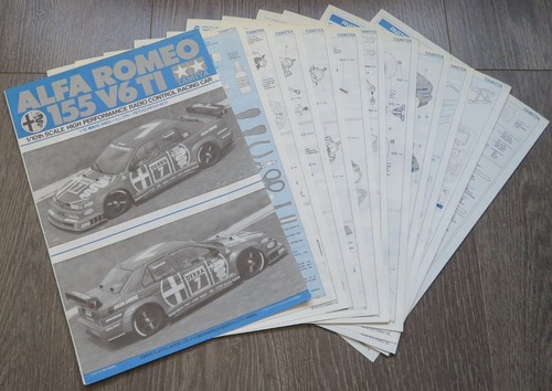 Tamiya alfa romeo 155 - alfa, v6