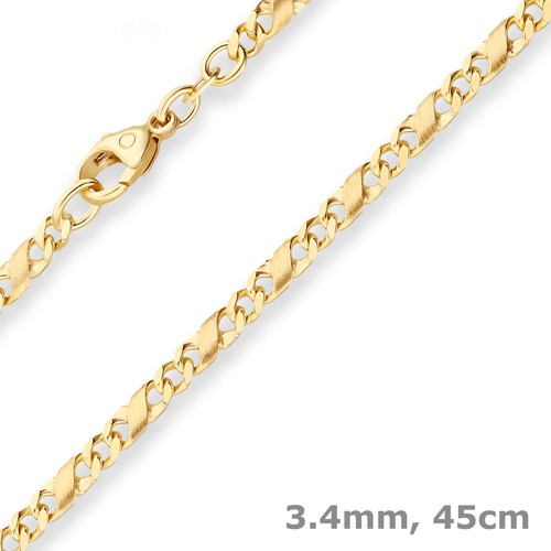 4mm dollarkette goldkette - 3,4mm,
