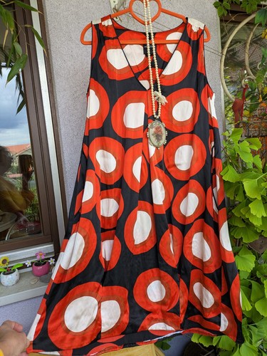 Marimekko seide kleid retro - marimekko, 36