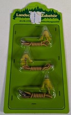 Modellbahn Landschaftszubehör, Art. 1729, 3x Beleuchtungssockel, OVP