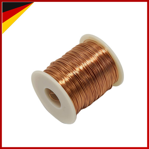 Kupferlackdraht isoliert 6mm - isoliert, 0,6mm