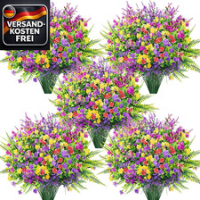 Künstliche Blumen Set 24