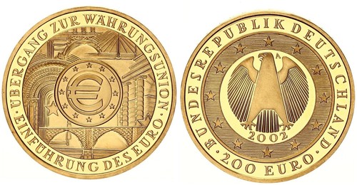 Deutschland 200 euro - euro, 2002