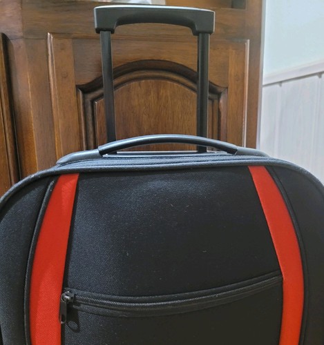 Trolly mit zwei rollen schwarz - trolly,