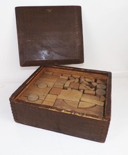 Alter Holzbaukasten Vintage