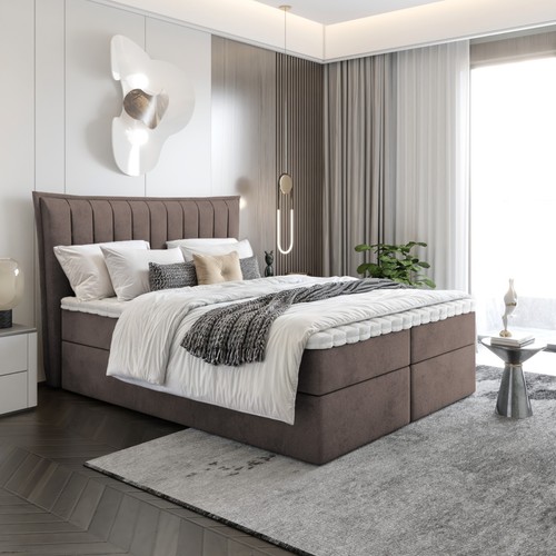 Bett boxspringbett luma mit - bett,