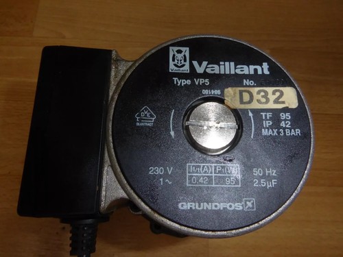 Vaillant grundfos vp5 - grundfos,