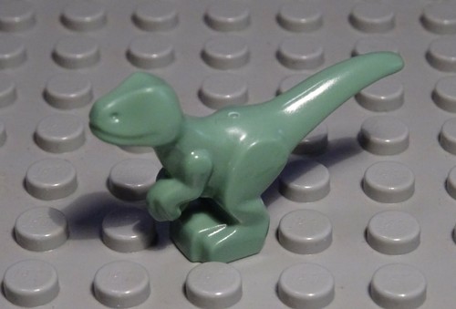 Lego figur dino sandgrün - dino,