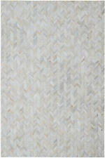 Leder Teppich Patchwork