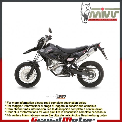 Auspuff exhaust mivv stronger - auspuff,