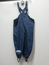 ungefütterte blaue Matsch Latzhose Gr. 98/104 von TCM