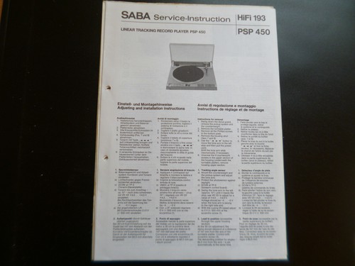 Original service manual - service,