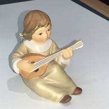 Goebel Porzellan-Engel Weihnacht mit Laute
