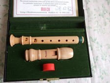 Moeck  Rottenburgh 219 Sopraninoblockflöte, barock, keine Spuren, Klang erstklas