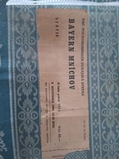 Ticket Dunajska Streda  Gegen Bayern  München 9.11.1988 UEFA Cup