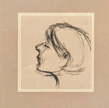 Karl Hubbuch attr. - Porträt