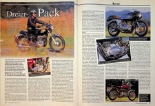 Oldtimer Praxis 1678) BSA Rocket 3 / Triumph Trident Motor mit 58PS seziert - ei