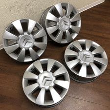 4x Original Citroen C8 Alufelgen - Modell CYPRES - 7J x 16 Zoll ET27  mit Deckel