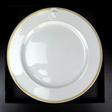 Rosenthal Versace Porzellan Platzteller Serie Ikarus Medaillon Meandre d'Or 31cm