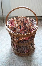 alter Wäschekorb DDR Retro Kult Korb Ostalgie Blumenkorb Wäschepuff vintage top