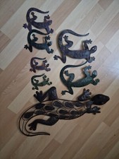 Gecko Wandhänge Metall