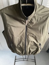 Etienne Aigner, Ärmellose Herren-Windjacke, Grün-Braun, NEU, Größe XXL