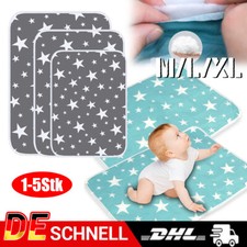 Wickelauflage für Babys Wickelunterlage Abwaschbar Wiederverwendbar Wasserdicht